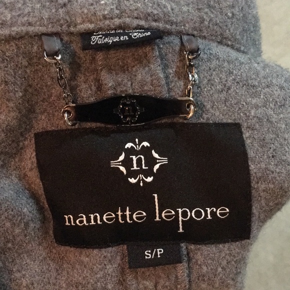Nanette Lepore Belted Wrap Trench Coat Jacket - Picture 7 of 9